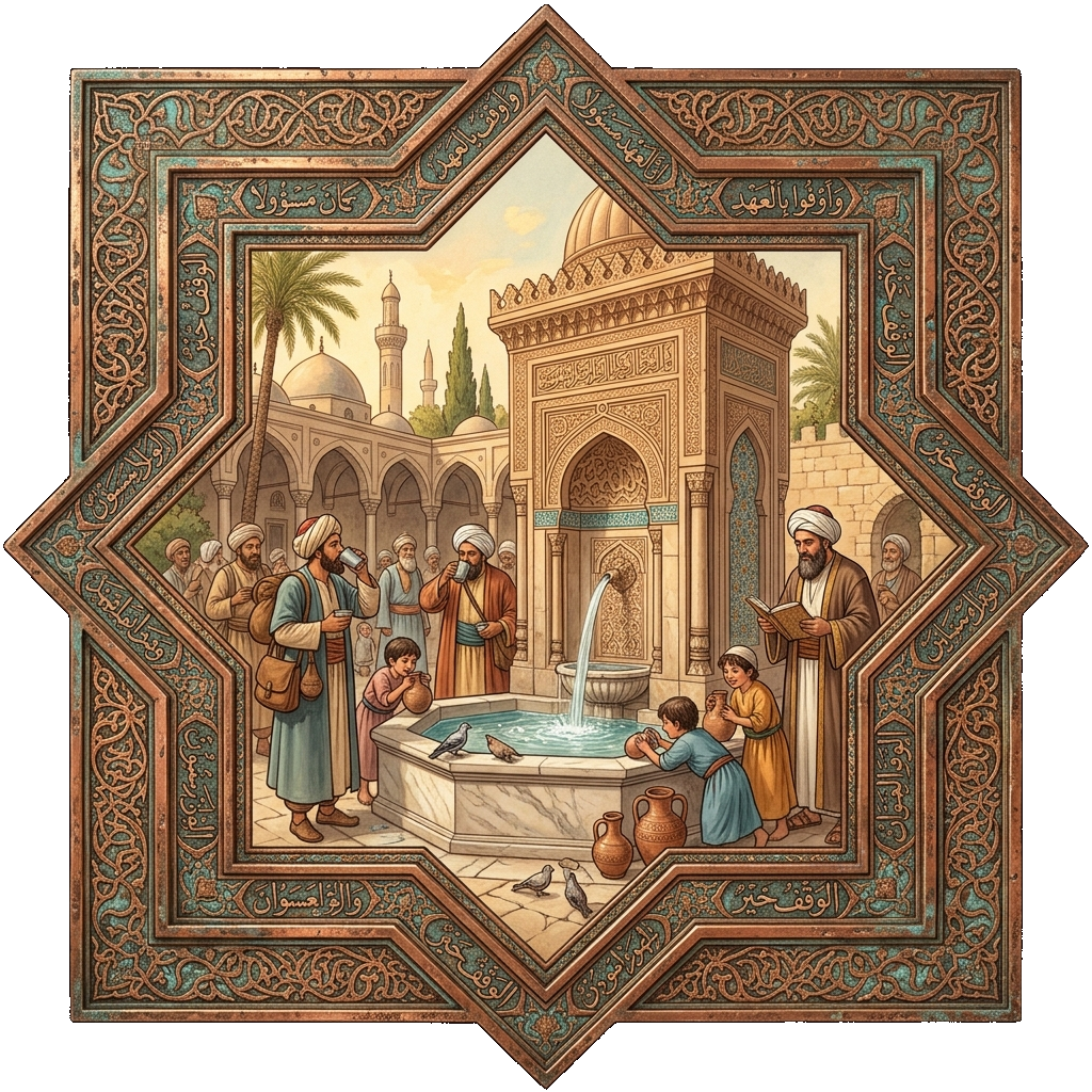 The foundation is the protection of the trust and its opening to the common benefit. anlatım görseli